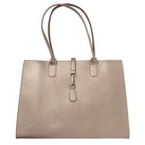 ULTA Beauty Bronze Metallic Copper Tote Bag NWT Vintage